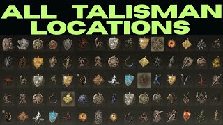 Elden Ring All Talisman Locations  100 Walkthrough Guide [upl. by Yttik]