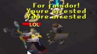 Falador Guards Arrest Pkers [upl. by Uzzia563]