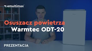 Domowy osuszacz powietrza Warmtec ODT20  do 35 m2 [upl. by Oigufer]