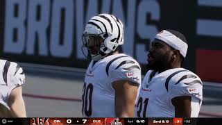 Bengals vs Browns  Madden 25 NFL PS5 Week 7  Ohio Showdown 💥 [upl. by Levesque]