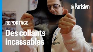 Ces Français inventent des collants « ultrarésistants » [upl. by Adnyc]