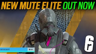 New Mute Elite  Polymath Rule Elite Set  6News  Rainbow Six Siege [upl. by Ayrb770]