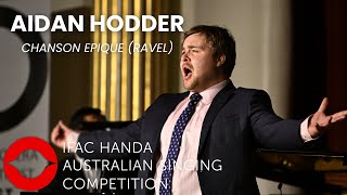 2024 Aidan Hodder Baritone SemiFinals Concert second performance Ravel [upl. by Yukio]