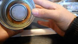 HOMEMADE STERNO STOVE Part1 [upl. by Morice]