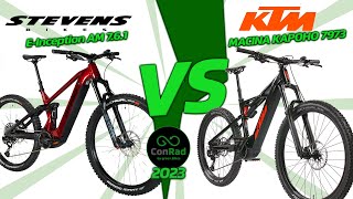 Vergleich Stevens EInception AM 761 vs KTM Macina 7973 [upl. by Nwahsad]