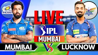 IPL 2024 Live MI vs LSG Match 67  IPL Live Score amp Commentary  Mumbai vs Lucknow  Innings 2 [upl. by Filippo]