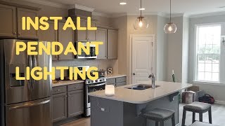 How to Install PENDANT Lighting  DIY [upl. by Jecoa]