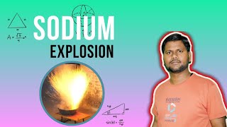 sodium metal Explosion with water experiment class 10th chemistry science experiment chemistry [upl. by Ilrac]