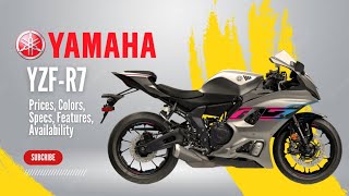 2024 Yamaha YZFR7 Prices Colors Specs Features Availability [upl. by Denys]