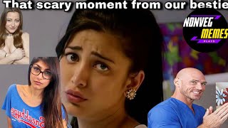 Actress memes  bollywood actress memes  southern actress memes  NONVEGMeMes  Miakhalifa [upl. by Artied]