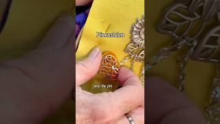 🔍 ✂️Let’s Chatelaine  Pincushion🪡📍sewingtools thimblesforyou thimble thimbles silversmith [upl. by Nellac424]