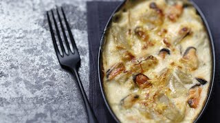 Recette  Gratin de blettes à la crème fraiche [upl. by Pamela]