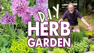 DIY Easy Herb Garden for Beginners [upl. by Hplodnar]