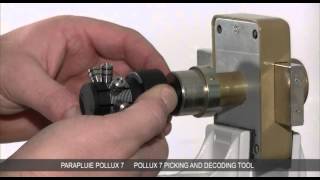 Tubular lockpicking tool for Pollux 7 Parapluie Pollux 7 [upl. by Enovaj]