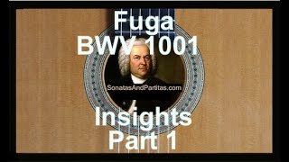 JS Bach BWV 1001 Fuga in G Minor Insights  Heather DeRome [upl. by Orodoet]