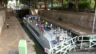 Timelapse Canal Saint Martin Paris Full HD [upl. by Kathlin]