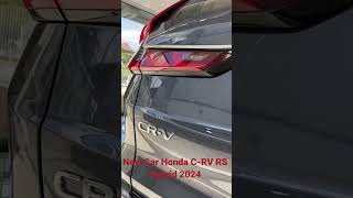 New Face Of The Car Honda CRV RS Hybrid 2024 [upl. by Aitas160]