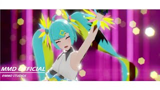 MMD HATSUNE MIKU  CATCH THE WAVE [upl. by Imot]