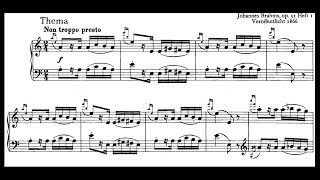 Brahms  Franz F Eichberger 1981 Paganini Variations Op 35 Heft 1 [upl. by Clement]