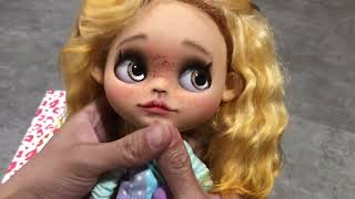 Custom Blythe Doll Unboxing [upl. by Getter216]