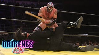 El Zorro y Tosscano vs Hator y Antifaz  Origenes  Lucha Libre AAA Worldwide [upl. by Aihcats]