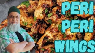 Peri Peri Chicken Wings  Chicken Wings Recipe  Peri Peri Sauce [upl. by Ewold]