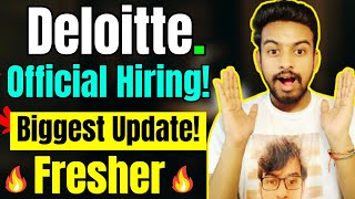 Deloitte Biggest Hiring  OFF Campus Drive For 2025 20242023 Batch  Fresher Jobs  Kn Academy [upl. by Katusha]