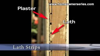 How to Fix Drywall  Wooden Lath Strips  Materials  Drywall Repair [upl. by Netsruk]