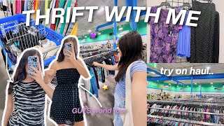 COME THRIFT WITH ME ⭑ GUTS concert outfits  try on haul [upl. by Sedecrem]