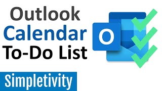 How to Use Outlook Calendar as a ToDo List Tips amp Tricks [upl. by Pellegrini695]