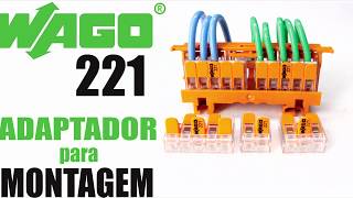 Conector WAGO 221  Acessório Incrível  Adeus Fita Isolante [upl. by Yhpos]