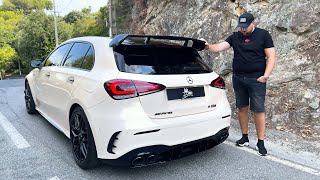 LA MEILLEURE COMPACTE A45S AMG😈POVSOUNDS amp ACCÉLÉRATIONS🔥 [upl. by Krefetz]