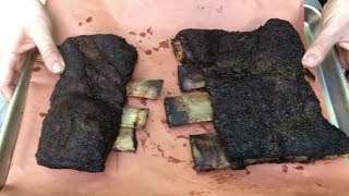 Beef Ribs on the Kamado Joe [upl. by Enibas]