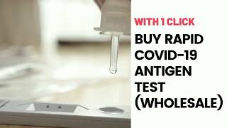 Rapid Covid19 Antigen Test Kit Wholesale Suppliers Warehouse Buy [upl. by Tonina]