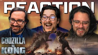 Godzilla vs Kong  Official Trailer Reaction [upl. by Nahgaem821]