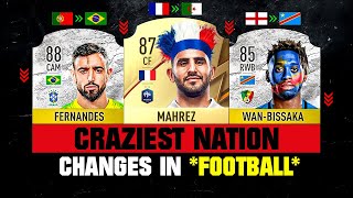 Craziest NATION CHANGES in FIFA History 💀😲 [upl. by Jacoby236]