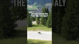 I CRASHED my drone BIKEPACKING from the UK to ITALY 🇮🇹biketouring cycling bikepacking [upl. by Anahsahs]