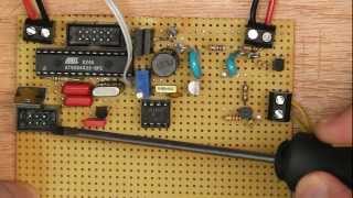 Geiger Counter with AVR and SI8B Pancake Probe [upl. by Missie]