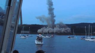 Inverkip power station chimney demolition [upl. by Anirad]