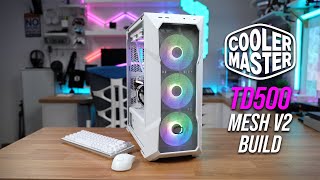 Another Affordable Cooler Master Case  TD500 Mesh V2 [upl. by Eilsew]