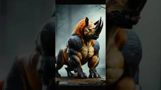 Ai animal hybridshybridhuman animals hybrids sorts ytshorts shorts short ai youtubeshorts [upl. by Trude]