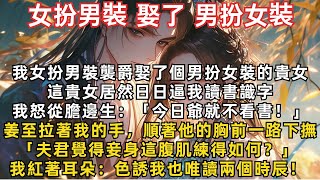 【完結】我女扮男裝襲爵娶了個男扮女裝的貴女。這貴女居然日日逼我讀書識字。我怒從膽邊生：「今日爺就不看書！」姜至拉著我的手，順著他的胸前一路下撫「夫君覺得妾身這腹肌練得如何？」 [upl. by Scrope9]