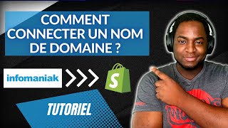 Comment installer amp relier un nom de domaine Infomaniak sur Shopify en moins de 7 minutes  Tuto [upl. by Thatcher]