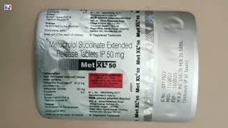 Met XL 50 Tablet  Met XL Tablet  Metoprolol Succinate Tablets  Met XL 50mg Tablet Uses Benefits [upl. by Lovich]