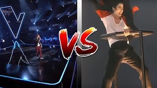 BOGDAN IOAN VS MICHAEL JACKSON  VOCEA ROMANIEI  VOICE COMPARISON  THE VOICE OF ROMANIA [upl. by Adaynek74]