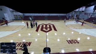 Wheaton Academy High School vs Wauconda High School Mens Varsity Basketball [upl. by Garneau]