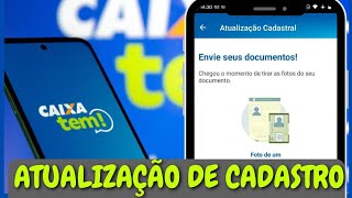 ✅ ATUALIZAÇÃO DA CONTA CAIXA TEM ENVIAR SEUS DOCUMENTO [upl. by Llennol]