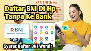 Cara Daftar Aplikasi BNI Mobile Banking  Tutorial Cara Buka Rekening Tabungan BNI Online [upl. by Lukas]