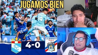 JOLT Y FANO REACCIONAN A LA HUMILLANTE DERROTA 40 DE MANUCCI VS CRISTAL [upl. by Ydrah]