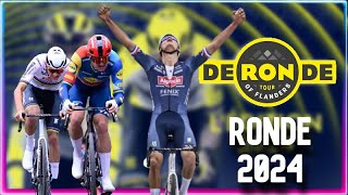 TDF 23  TOUR DES FLANDRES 2024  VAN DER POEL MARQUE LHISTOIRE [upl. by Oidale]